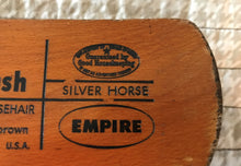 LARGE VINTAGE "SILVER HORSE EMPIRE" SHOE BRUSH