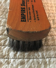 LARGE VINTAGE "SILVER HORSE EMPIRE" SHOE BRUSH