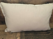 VINTAGE-LOOK TRACTOR AND BARN SCENE LUMBAR-STYLE THROW PILLOW