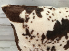 EXTRA-PLUSHY COWHIDE-PRINT THROW PILLOW