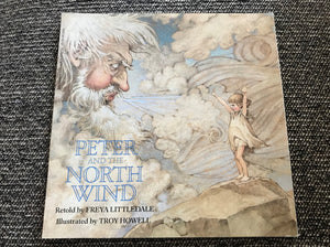 "PETER AND THE NORTH WIND" (BEAUTIFUL, VINTAGE 1988 PAPERBACK)