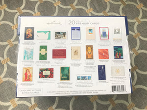 BOXED HALLMARK HANDMADE, RELIGIOUS CHRISTMAS CARD ASSORTMENT (BARGAIN PRICE)