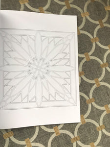 "STAINED GLASS COLORING FOR EVERYONE" HOLIDAY (OR YEAR-ROUND) ANTISTRESS COLORING BOOK