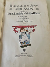 RARE "RAGGEDY ANN AND ANDY AND THE CAMEL WITH THE WRINKLED KNEES" BY JOHNNY GRUELLE/1924 FIRST EDITION