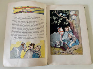 RARE "RAGGEDY ANN AND ANDY AND THE CAMEL WITH THE WRINKLED KNEES" BY JOHNNY GRUELLE/1924 FIRST EDITION