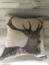 BIG-BUCK CHRISTMAS-TIME (OR ANYTIME) RUSTIC THROW PILLOW