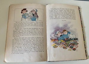 RARE "RAGGEDY ANN AND ANDY AND THE CAMEL WITH THE WRINKLED KNEES" BY JOHNNY GRUELLE/1924 FIRST EDITION