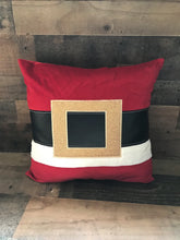 HIGH-QUALITY DESIGNER RETRO-SANTA SUIT THROW PILLOW (SO PRETTY! SO FUN!)