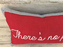 "THERE'S NO PLACE LIKE HOME" VERY SPECIAL, LONG LUMBAR-STYLE THROW PILLOW