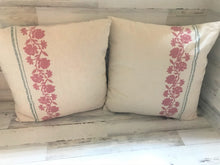 FLUFFY, FLORAL, OVERSIZED, FARMHOUSE-STYLE THROW PILLOW