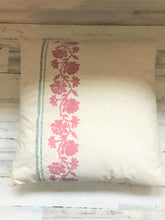 FLUFFY, FLORAL, OVERSIZED, FARMHOUSE-STYLE THROW PILLOW