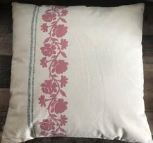 FLUFFY, FLORAL, OVERSIZED, FARMHOUSE-STYLE THROW PILLOW