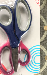 5" KIDS' LEFT-HANDED OR RIGHT-HANDED SAFETY SCISSORS (TWO PAIRS FOR THE PRICE OF ONE!)