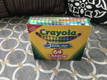 "THE BIG BOX!" CRAYOLA 64-CRAYONS CLASSIC BOX