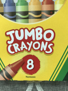 JUMBO CRAYONS FOR YOUNG (OR OLD?) HANDS