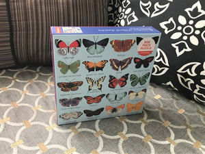 500-PIECE  BUTTERFLY-THEMED, G O R G E O U S  NORTH AMERICAN BUTTERFLY PHOTOGRAPHY PUZZLE (SO SPECIAL!)
