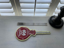 VINTAGE CHERRY TOOTSIE ROLL POP METAL, SHAPED WALL DECOR--SO CUTE