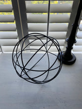 IRON ORB/BALL INDUSTRIAL DECOR--RUSTIC, MASSIVE, AND SOOOO PRETTY