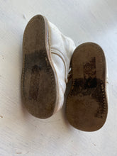 VINTAGE BABY WALKING SHOES--HARD-SOLED, WELL-WORN, AND FULL OF NOSTALGIC CHARM