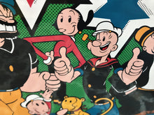 550-PIECE POPEYE AND FRIENDS BOLDLY-COLORED, SUPER FUN, RETRO-THEMED PUZZLE (MADE IN THE USA!)