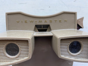 VINTAGE 1959 SAWYERS VIEWMASTER--PLAIN TAN (NO SLIDES INCLUDED), MADE IN THE USA, AND RARE-RARE-RARE
