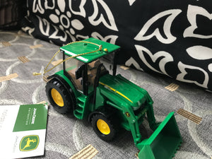 JOHN DEERE LITTLE LOADER CHRISTMAS ORNAMENT (BY KURT S. ADLER)