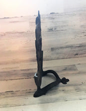 CAST IRON, VINTAGE 1927 TOWER ADVENTURER SHIP PEDESTAL SPEAKER FRAME (EXTRA-SPECIAL NAUTICAL DECOR OR DOOR STOP)