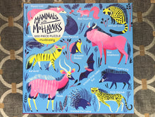 500-PIECE THE COOLEST MOHAWK-Y MAMMALS OF THE WORLD FRESH AND MODERN PUZZLE (DESIGNED IN THE USA)