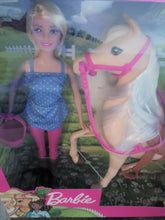 LET'S RIDE! BARBIE AND HER PALOMINO HORSE SET