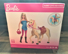 LET'S RIDE! BARBIE AND HER PALOMINO HORSE SET