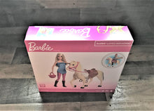 LET'S RIDE! BARBIE AND HER PALOMINO HORSE SET