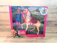 LET'S RIDE! BARBIE AND HER PALOMINO HORSE SET