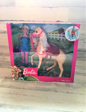 LET'S RIDE! BARBIE AND HER PALOMINO HORSE SET