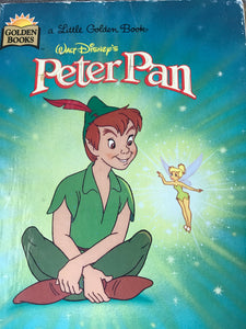 "WALT DISNEY'S PETER PAN" 1997 HARDCOVER LITTLE GOLDEN BOOK (PRE-OWNED)