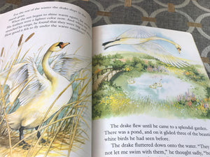 "THE UGLY DUCKLING" PRE-OWNED LITTLE GOLDEN BOOK (1995 COLLECTIBLE EDITION) BY HANS CHRISTIAN ANDERSEN (ILLUSTRATIONS BY LISA MCCUE)