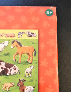 CHILDREN'S 80-PIECE FARM ANIMALS-FARM ANIMALS-FARM ANIMALS! PUZZLE