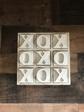 HEAVY-DUTY COFFEE TABLE WOOD TIC TAC TOE SET (BEAUTIFUL DISTRESSED-IVORY)