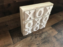 HEAVY-DUTY COFFEE TABLE WOOD TIC TAC TOE SET (BEAUTIFUL DISTRESSED-IVORY)