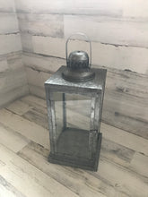 EXTRA-TALL, HEAVYWEIGHT, GALVANIZED METAL LANTERN:   CLASSIC-LOOKING, SILVER, AND EXTRA-NICE (FARMHOUSE FLAIR WITH MODERN, TIMELESS DESIGN)