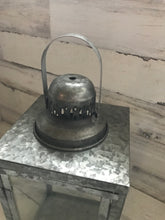 EXTRA-TALL, HEAVYWEIGHT, GALVANIZED METAL LANTERN:   CLASSIC-LOOKING, SILVER, AND EXTRA-NICE (FARMHOUSE FLAIR WITH MODERN, TIMELESS DESIGN)