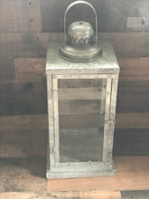 EXTRA-TALL, HEAVYWEIGHT, GALVANIZED METAL LANTERN:   CLASSIC-LOOKING, SILVER, AND EXTRA-NICE (FARMHOUSE FLAIR WITH MODERN, TIMELESS DESIGN)