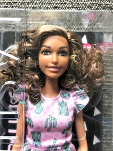 CURLY-HAIRED, SOUTHWEST-LOOK BARBIE/"FASHIONISTAS" BARBIE