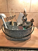 VERY SPECIAL 6-SECTION, GALVANIZED CADDY:  EXTRA-STURDY AND EXTRA-PRETTY