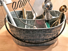 VERY SPECIAL 6-SECTION, GALVANIZED CADDY:  EXTRA-STURDY AND EXTRA-PRETTY