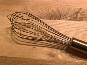 GOLD-FINISH WHISK