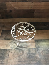 JUMBO, CAST IRON TRIVET:  ELEVATED WITH FOUR LEGS (RUSTIC AND OH-SO-BEAUTIFUL)