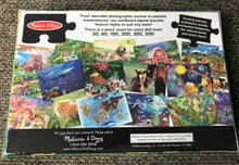 CHILDREN'S 30-PIECE BUSY AND BEAUTIFUL BARNYARD SCENE PUZZLE (MADE IN THE USA!)