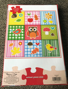 CHILDREN'S 30-PIECE EXTRA-SWEET FALL PUZZLE (MADE IN THE USA!)