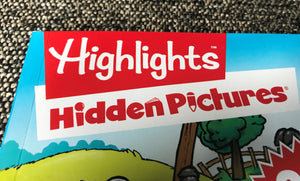 FIRST EDITION "FARM TALES" STICKER, HIDDEN PICTURES PUZZLES, AND FILL-IN-THE-SILLY-STORY BOOK (BY HIGHLIGHTS FOR CHILDREN)