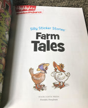 FIRST EDITION "FARM TALES" STICKER, HIDDEN PICTURES PUZZLES, AND FILL-IN-THE-SILLY-STORY BOOK (BY HIGHLIGHTS FOR CHILDREN)